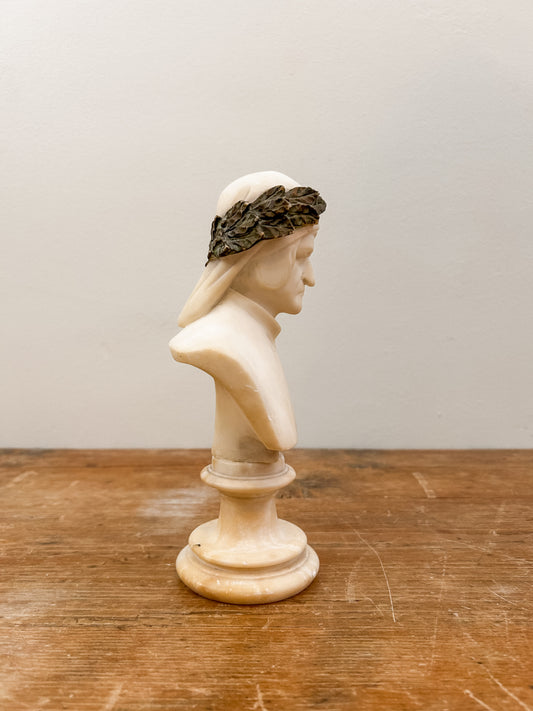 Alabaster Dante Bust