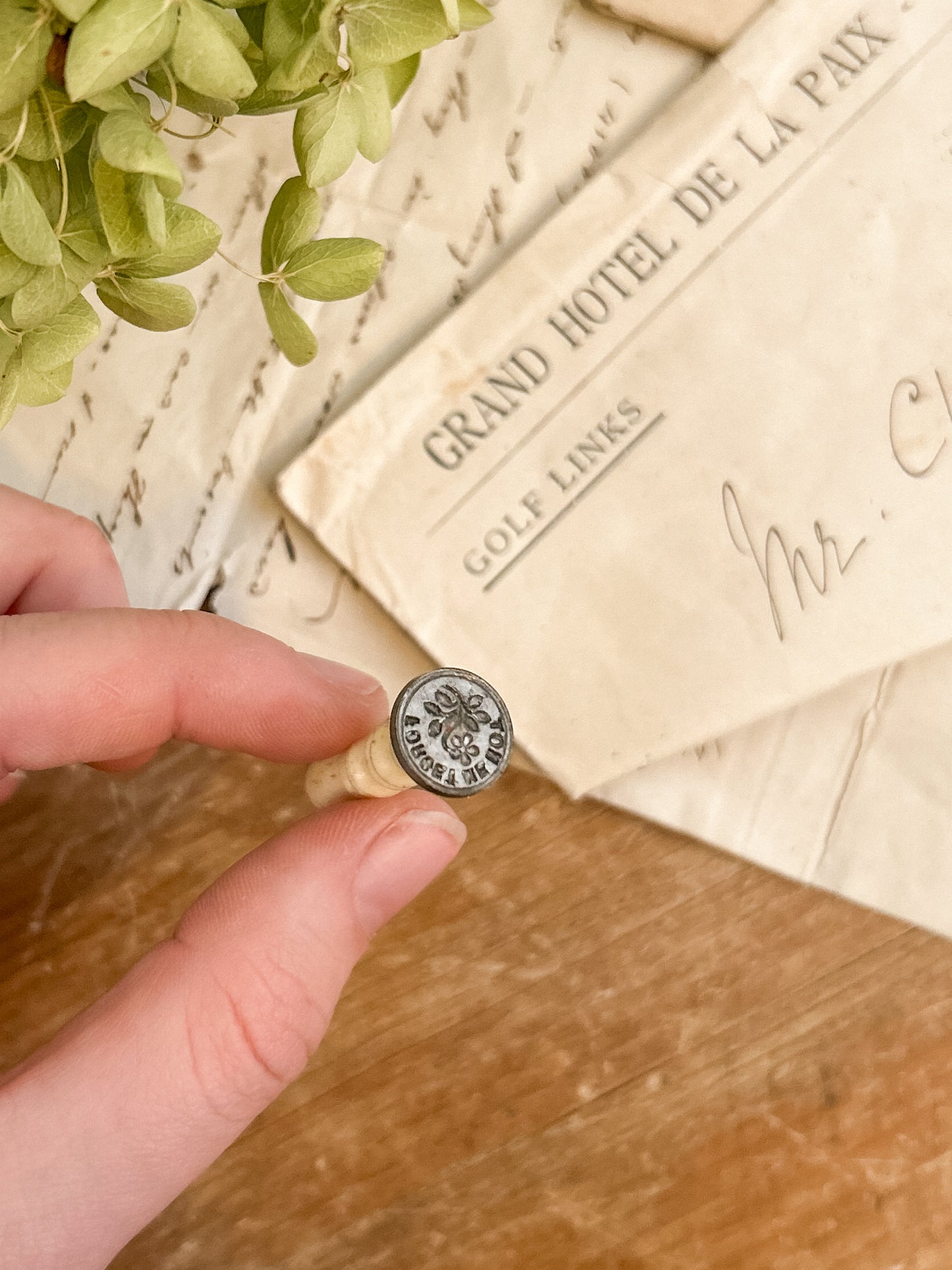 Mini "Forget Me Not" Wax Seal