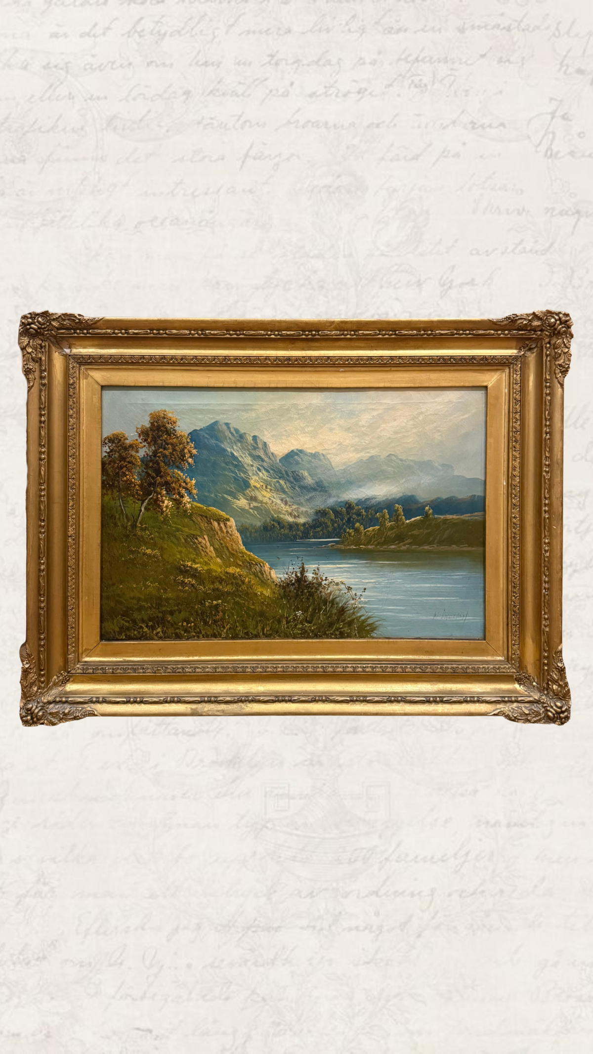 Antique Oil on Canvas