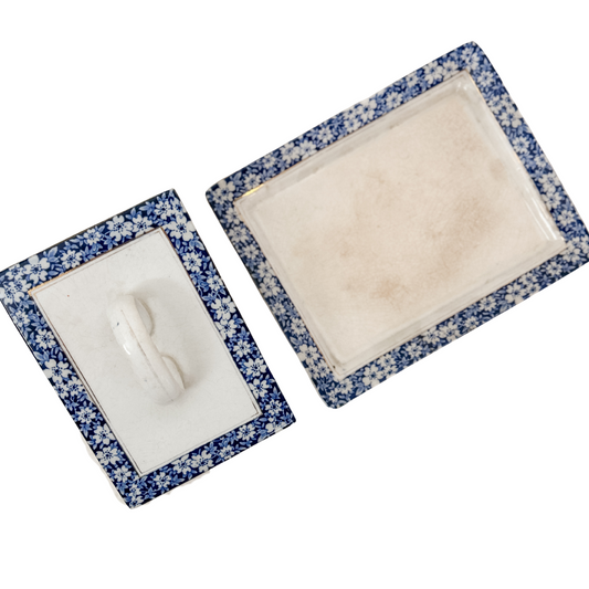 Antique English Covered Cheese Dish | Blairs | Late 1800s