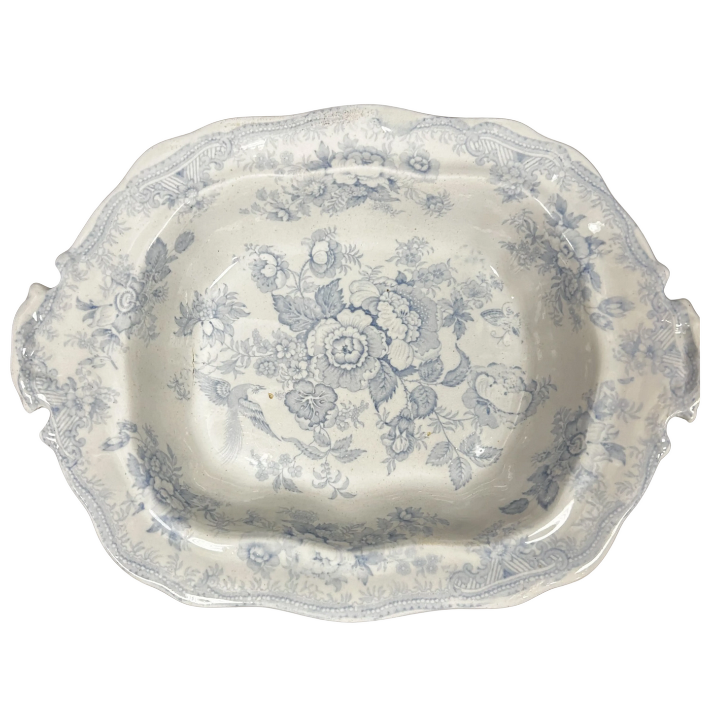Asiatic Pheasant Tureen Base Blue