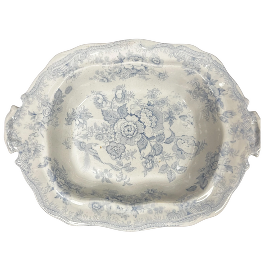 Asiatic Pheasant Tureen Base Blue