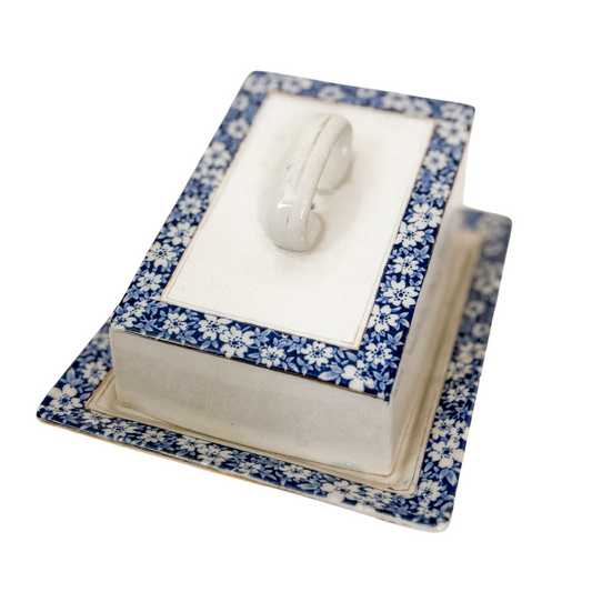 Antique English Covered Cheese Dish | Blairs | Late 1800s