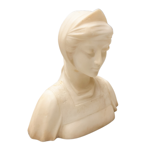 Alabaster Bust of Beatrice