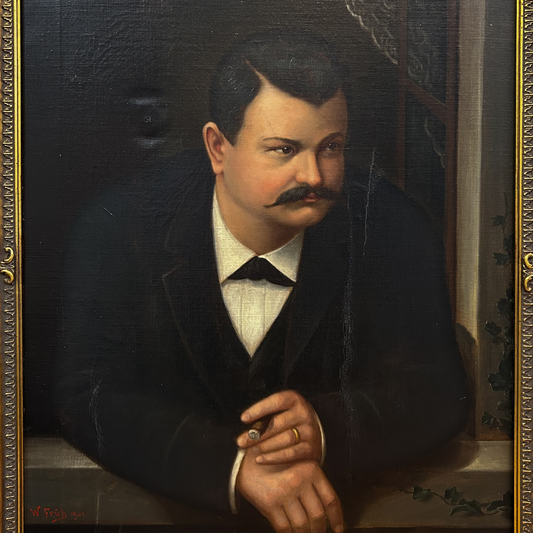 1901 Portrait of a Gentleman by W. Früh