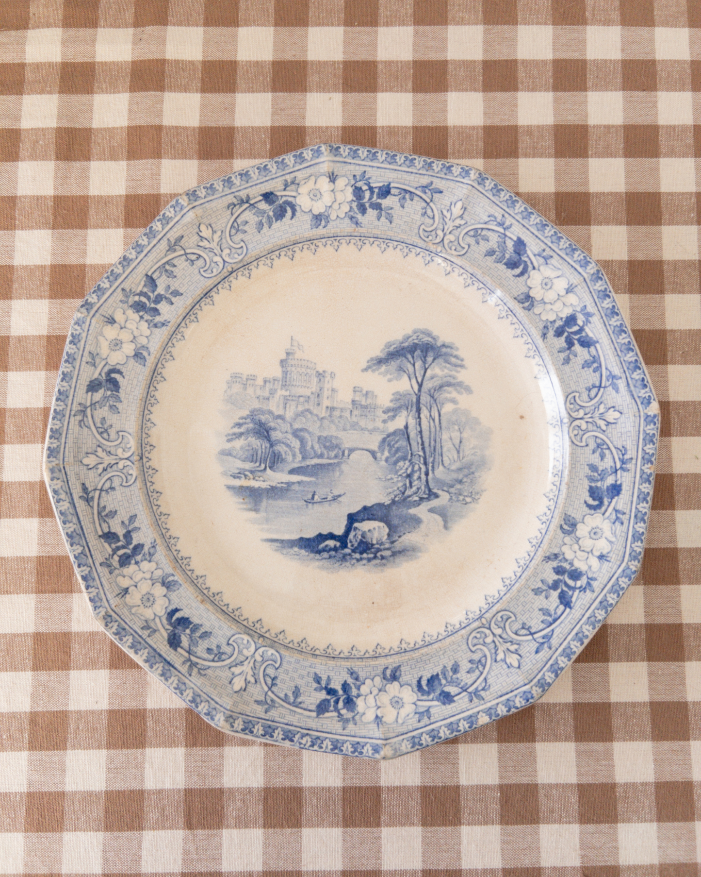 Antique Ridgways Plate | Windsor Castle Collection | Baronial Castles