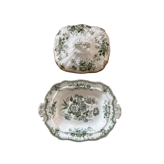 Green Asiatic Pheasant Tureen