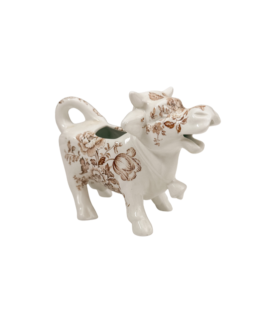 Vintage English Staffordshire Cow
