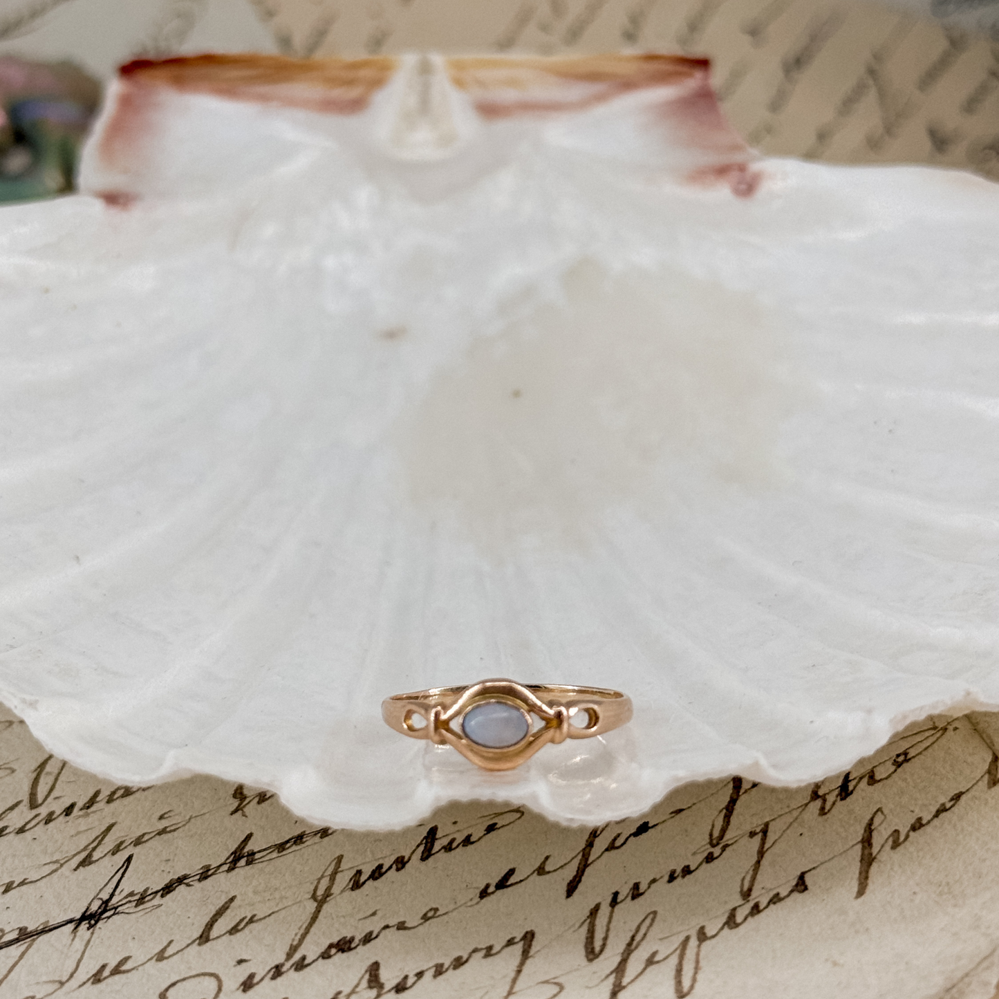 Vintage 10kt Gold & Opal Ring | Size 7