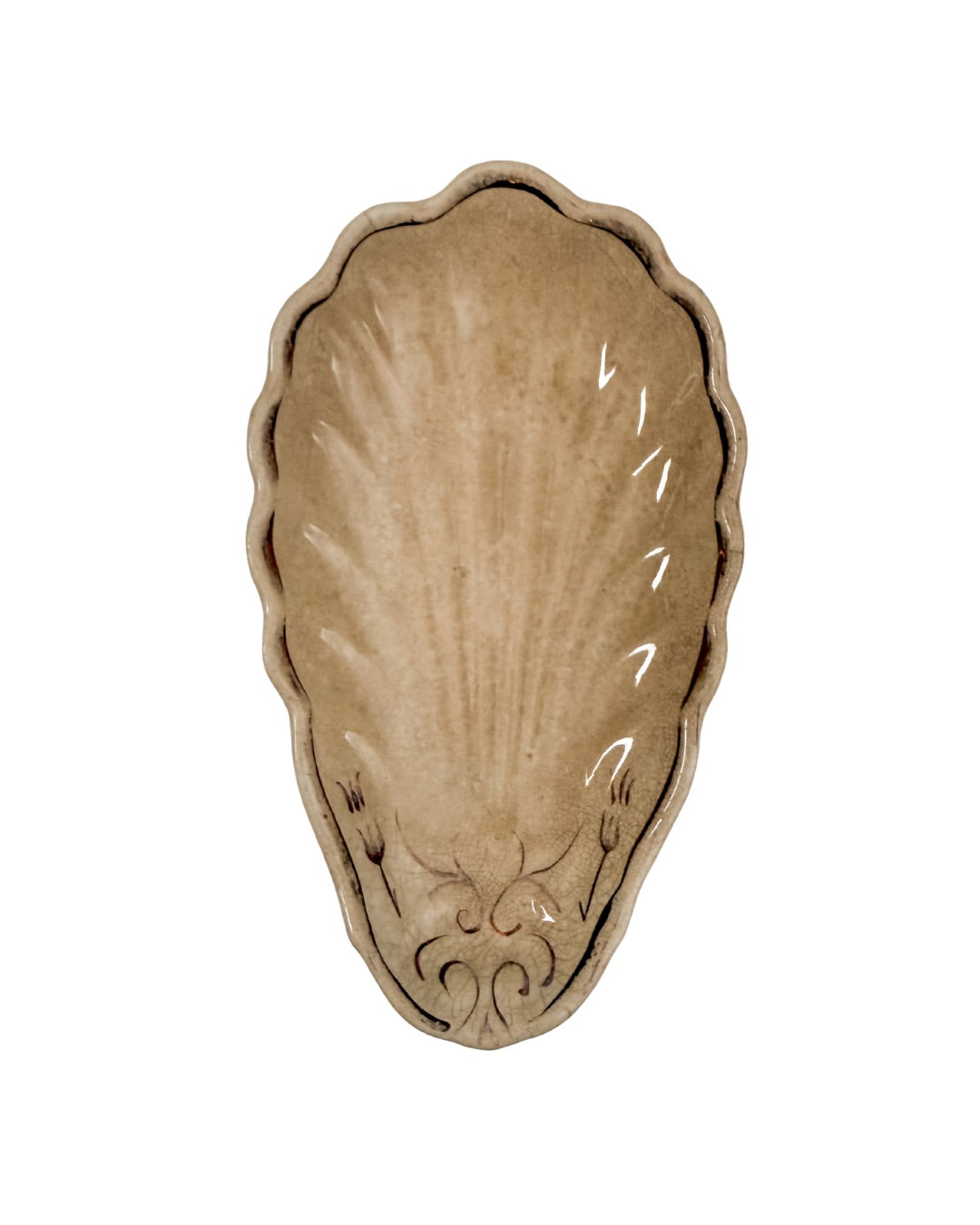 Toasty Antique Ironstone Ravier