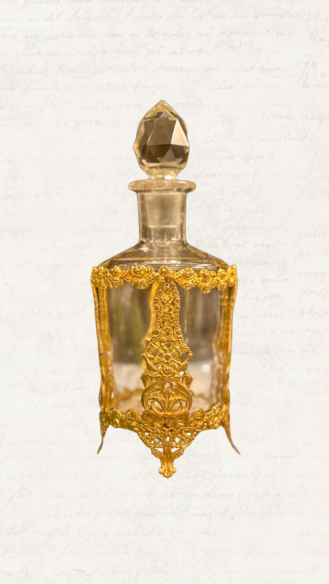 Oromolu Decanter/ Perfume Bottle