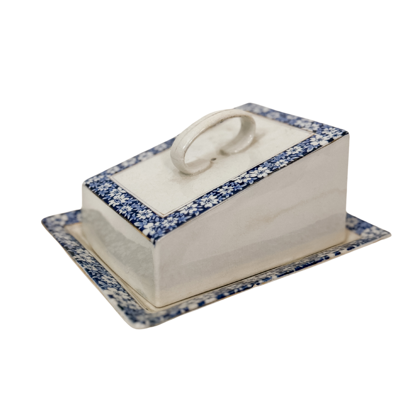 Antique English Covered Cheese Dish | Blairs | Late 1800s