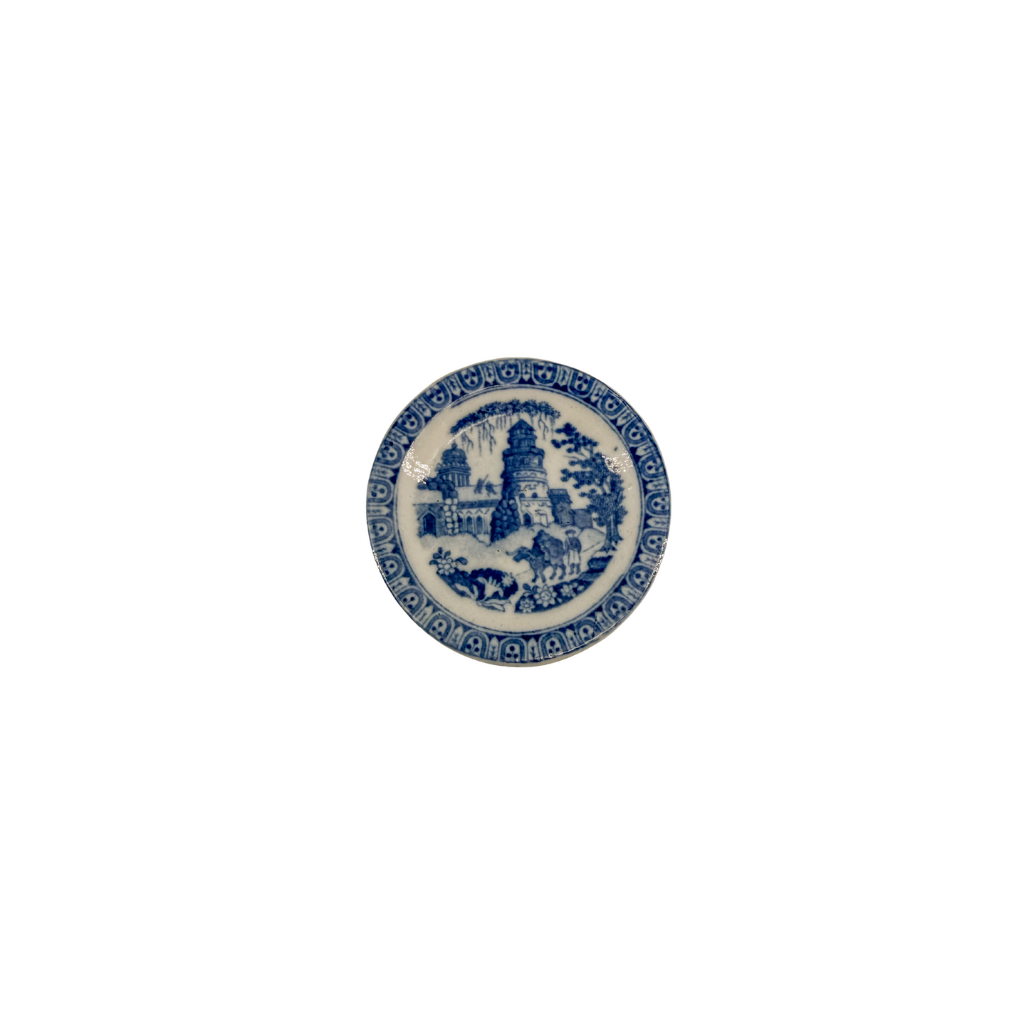 Antique Transferware Butter Pat