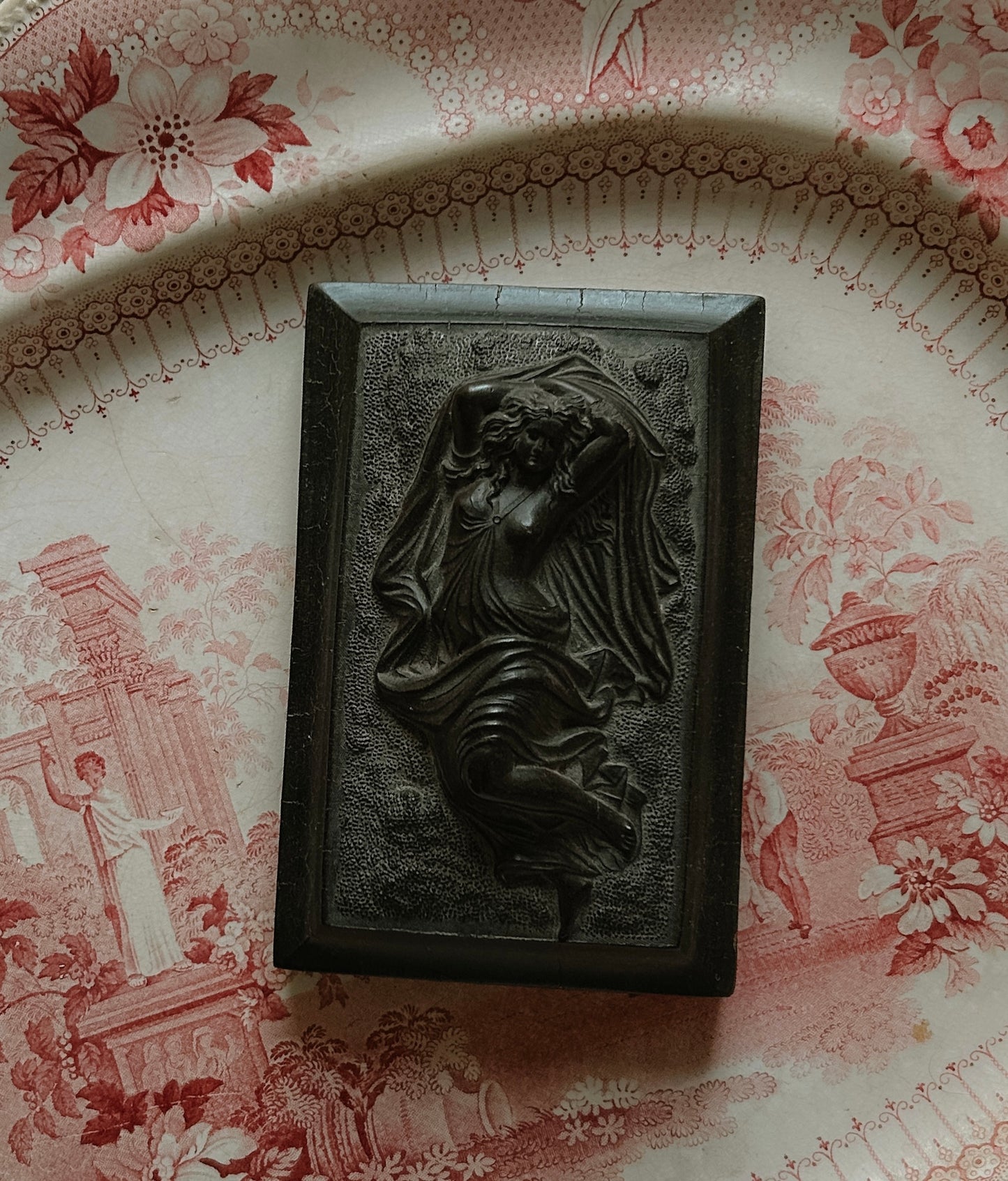 Figural Female Ink Blotter