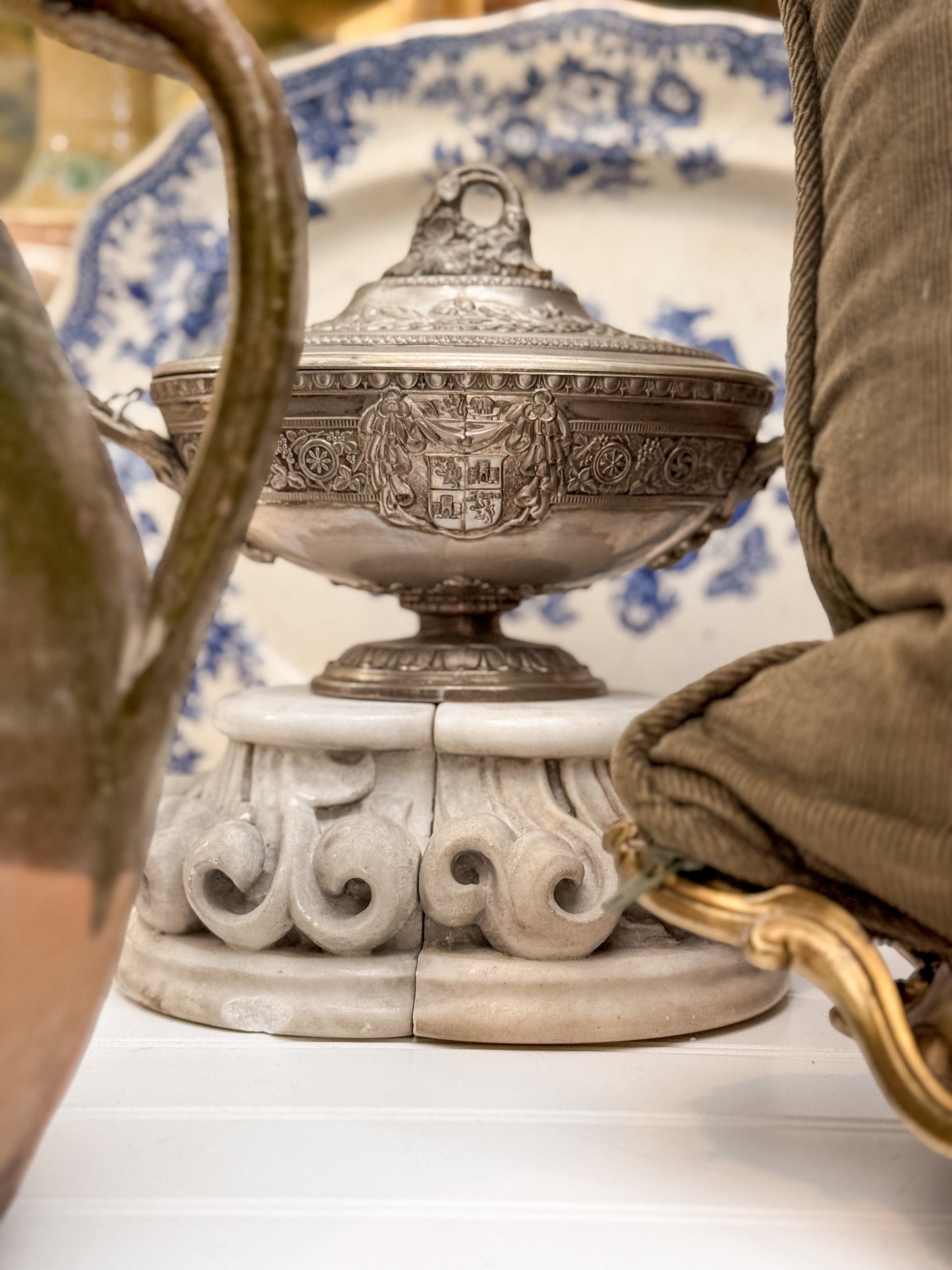 Antique Marble Salvage - Column Bases