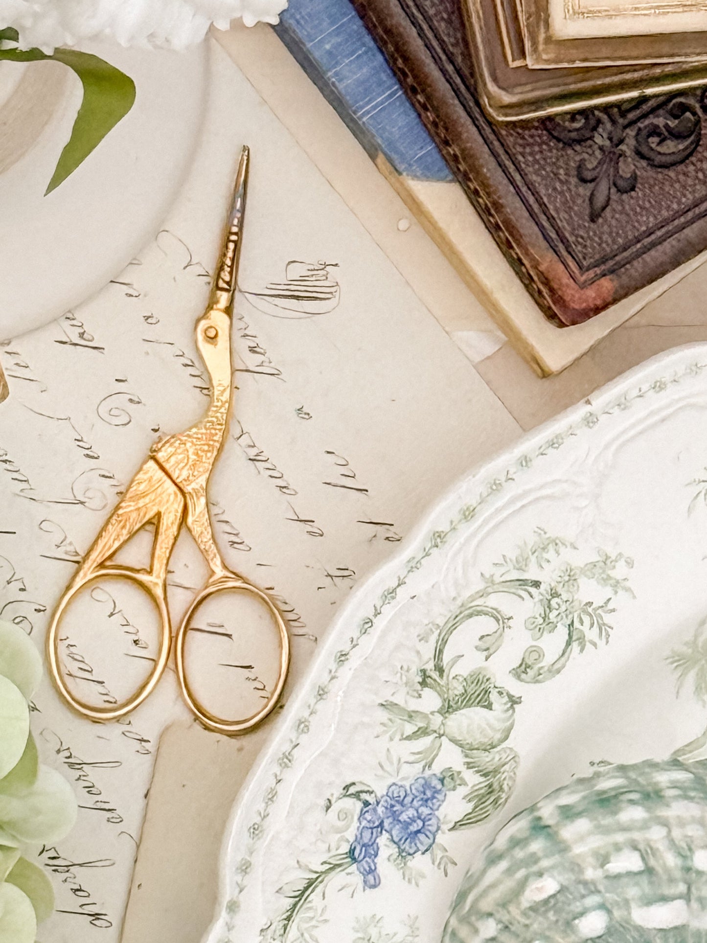 Stork Needlepoint Scissors | Toledo, Spain