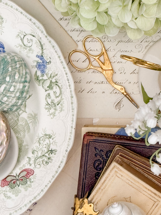 Stork Needlepoint Scissors | Toledo, Spain