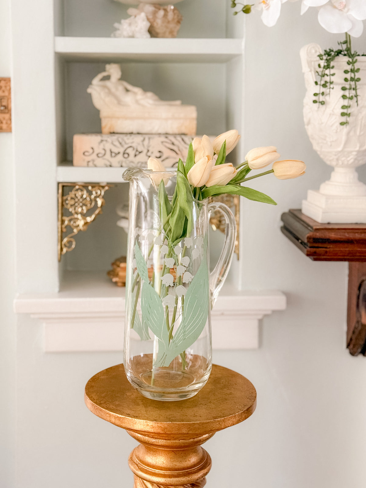 Vintage Lily of the Valley Pitcher