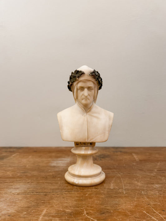 Alabaster Dante Bust
