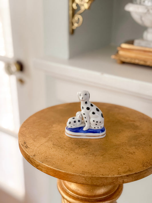 Porcelain Staffordshire Style Dalmatian Figurine