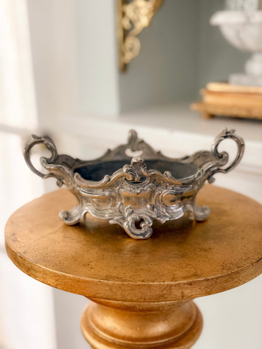 Rococo Revival Silver-Plated Jardinière