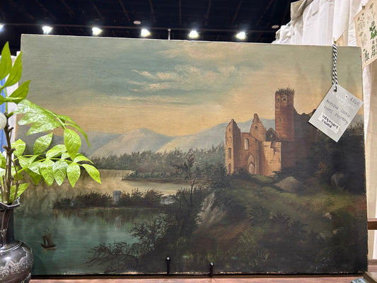 Urquhart Castle Ruins Painting