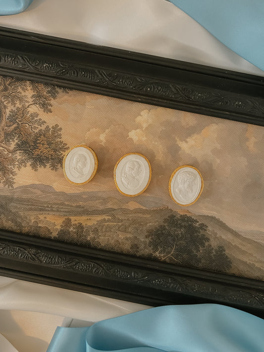 Framed Antique Grand Tour Intaglios