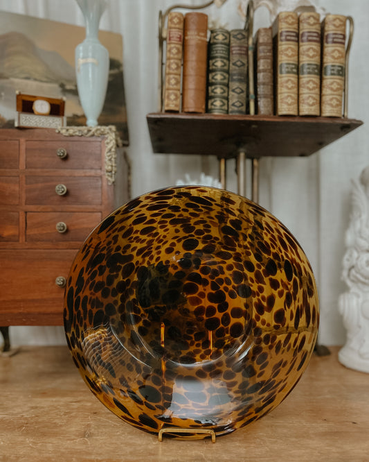 Large Tortoise Glass Bowl