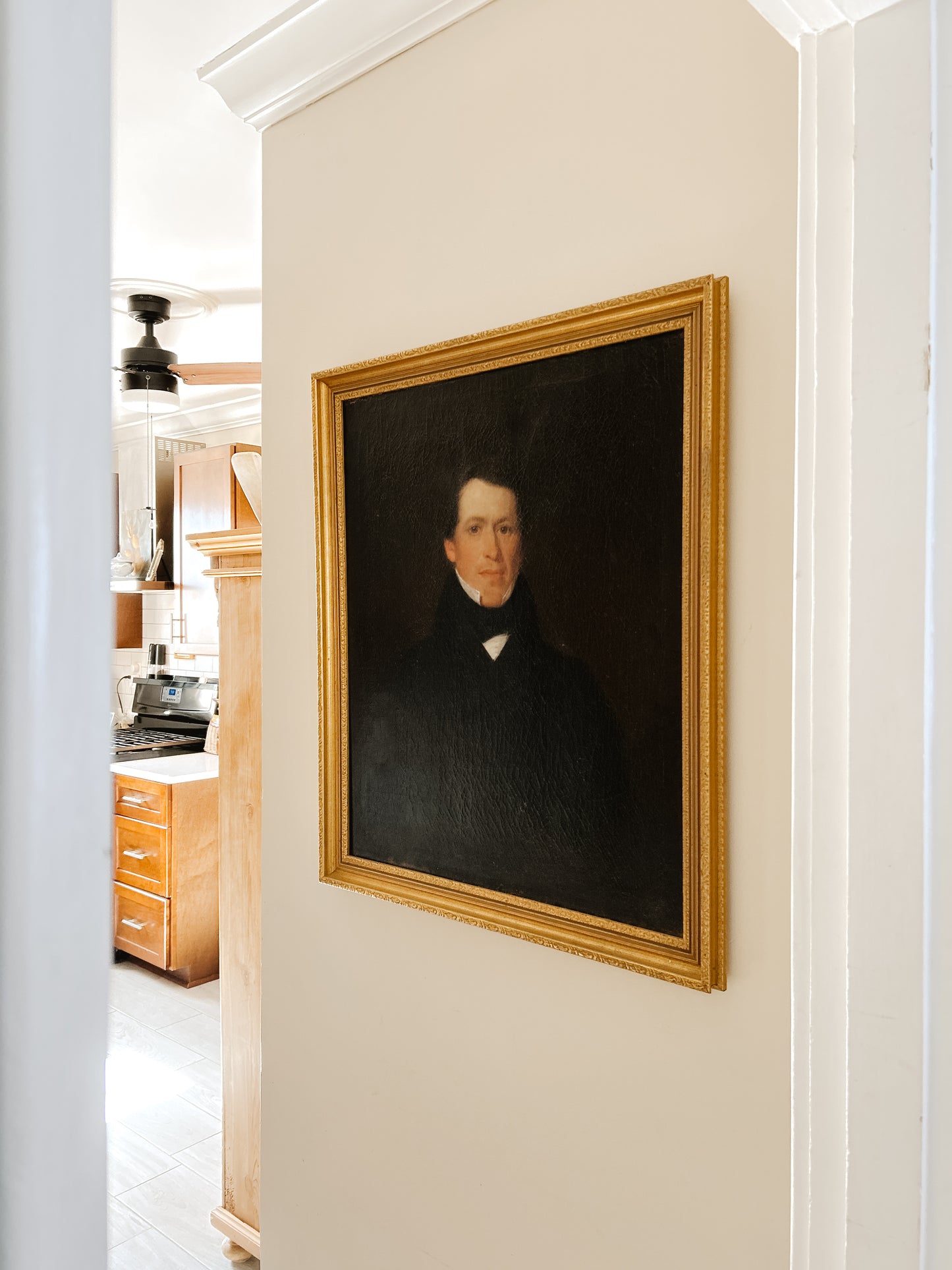 Thomas Waterman Wood (VT 1823-1903) Portrait of a Handsome Gentleman
