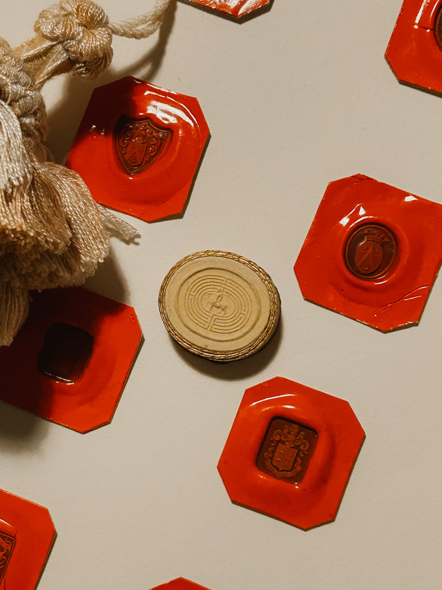 Reserved for Alexa | Antique Maze Grand Tour Intaglio
