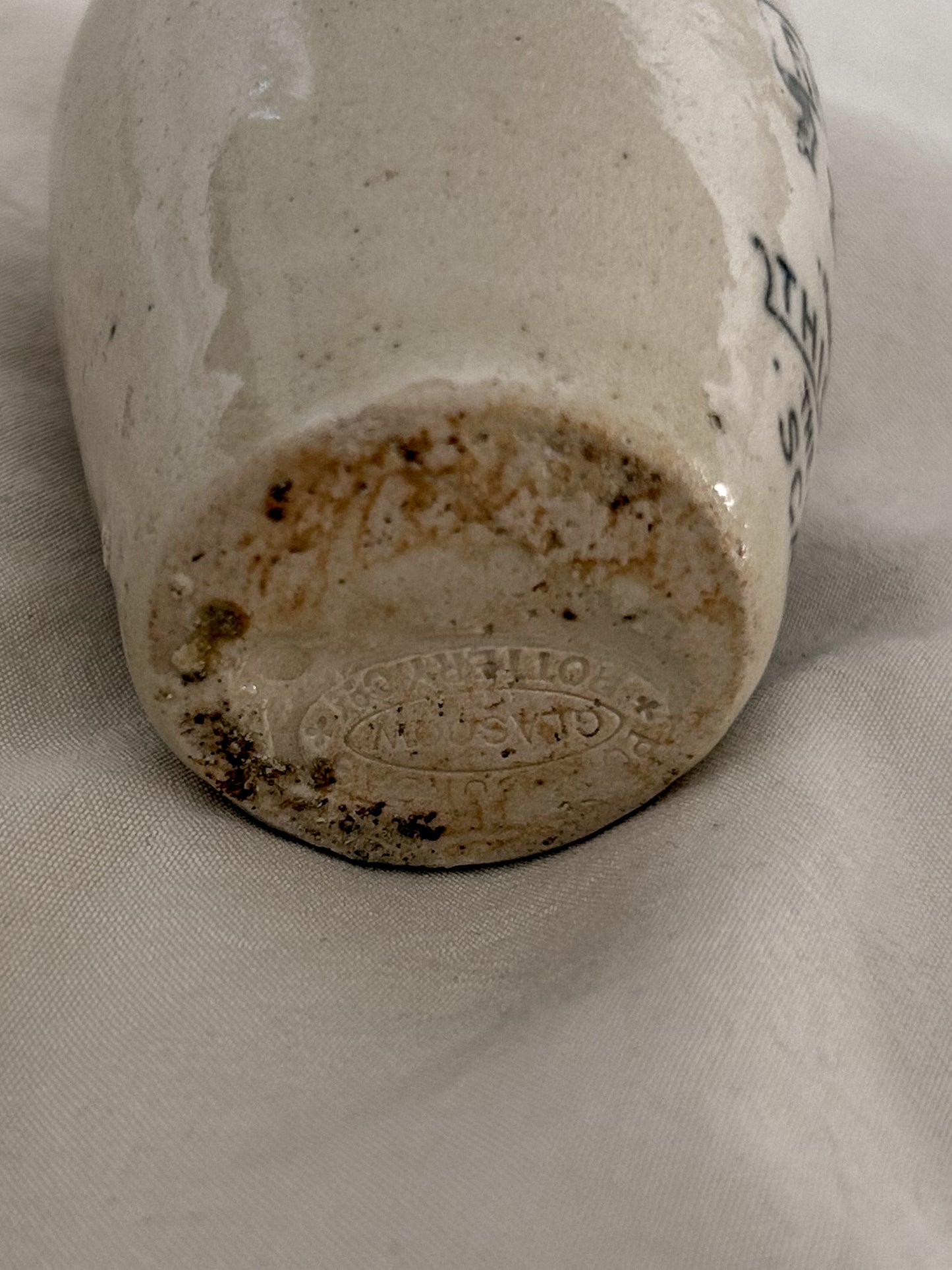 Antique Mini Richardson's Thick Cream Scarboro Cream Pot