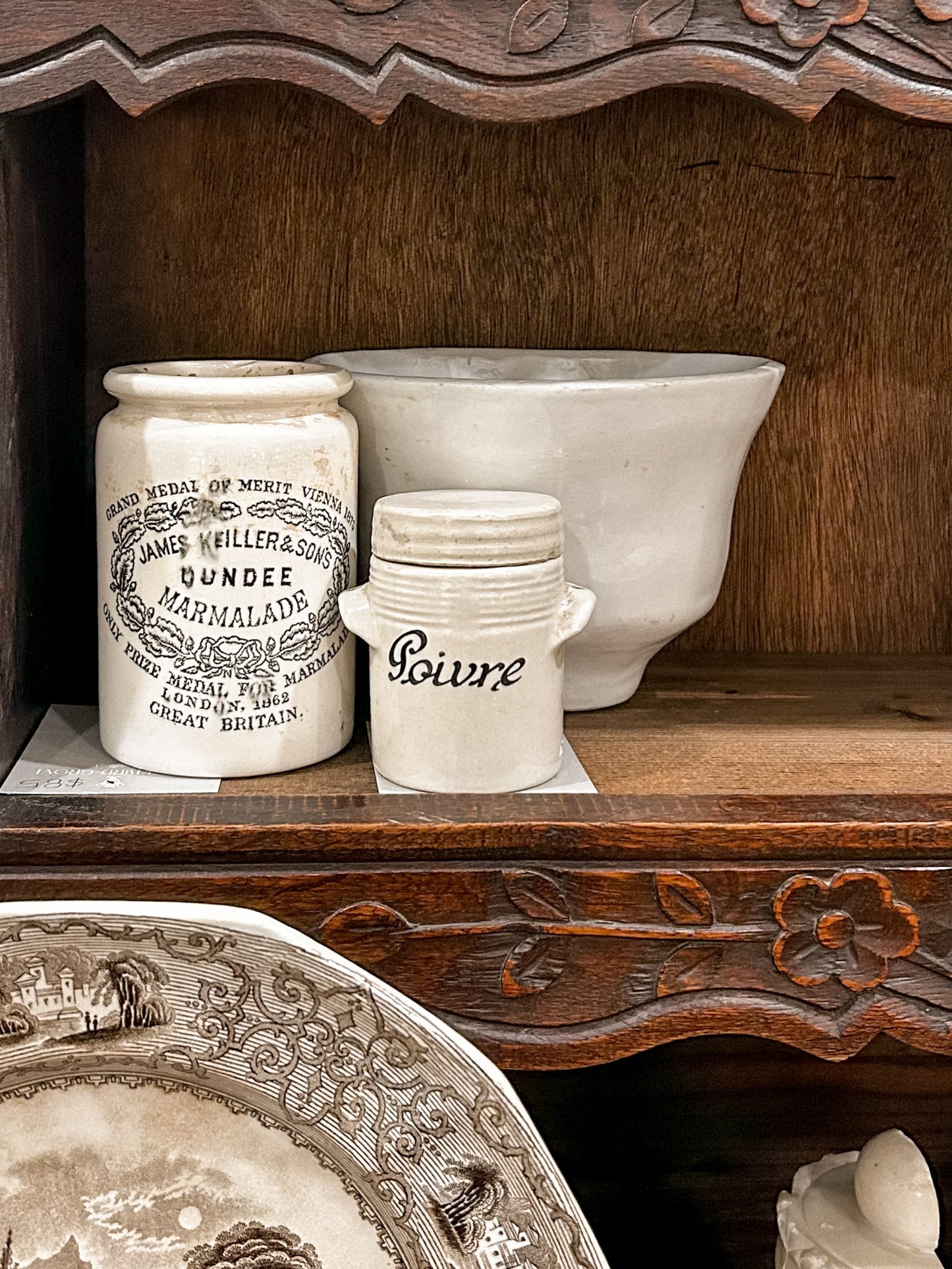 French Poivre Lidded Spice Jar