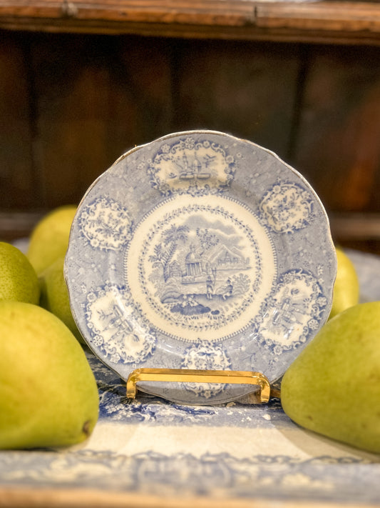 Antique Ridgway Bread Plate "Oriental" Pattern