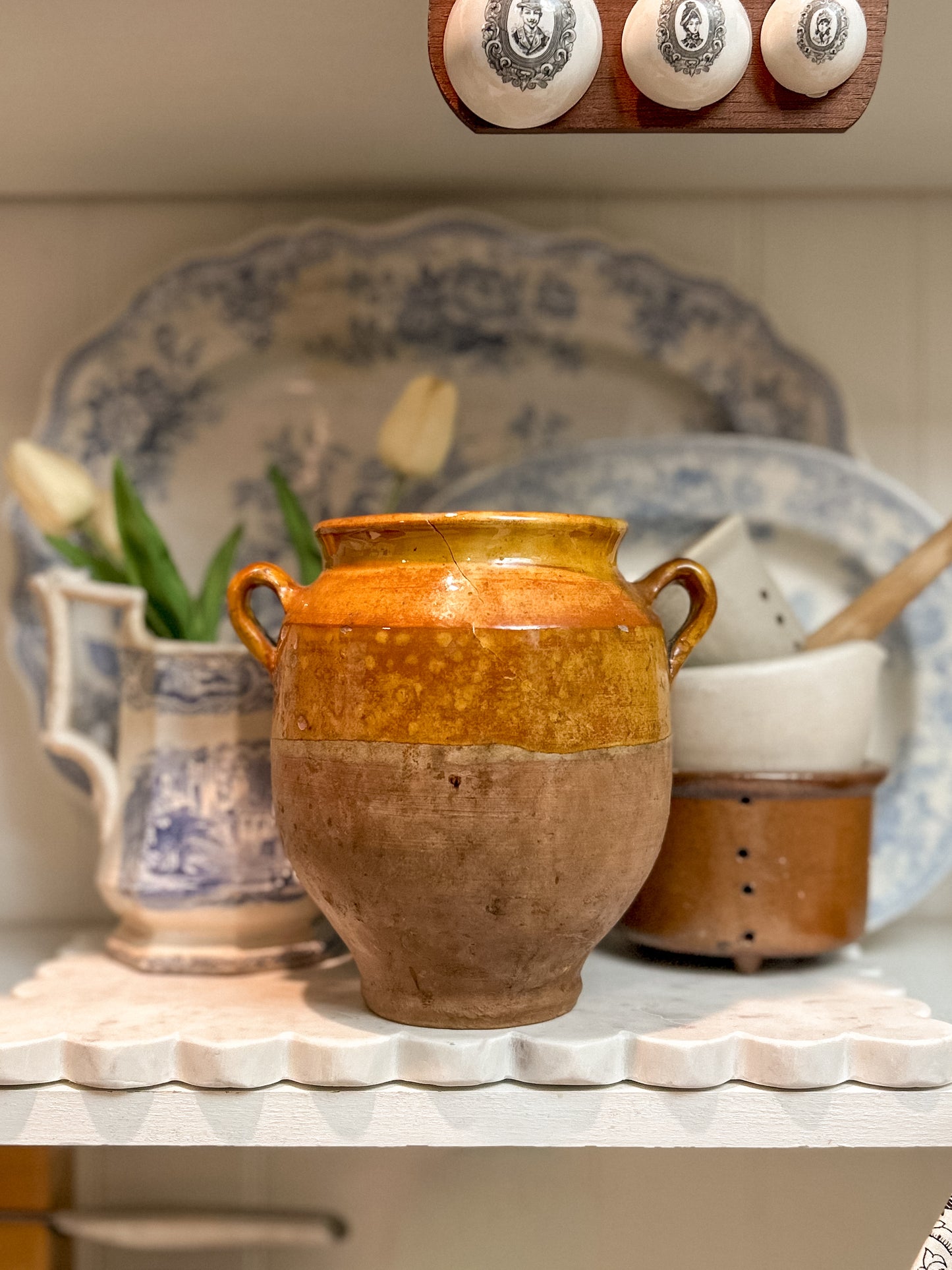 Mini 19th Century French Confit Pot