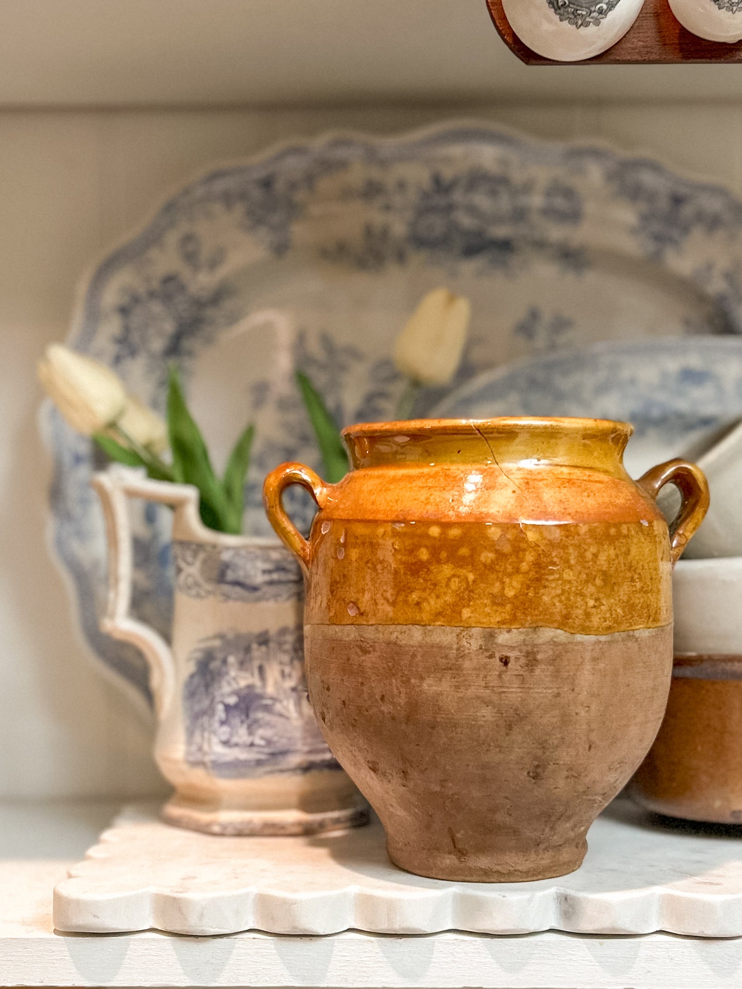 Mini 19th Century French Confit Pot