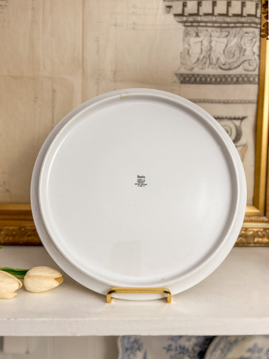 Spode “Italian” Blue Transferware Charger Plate