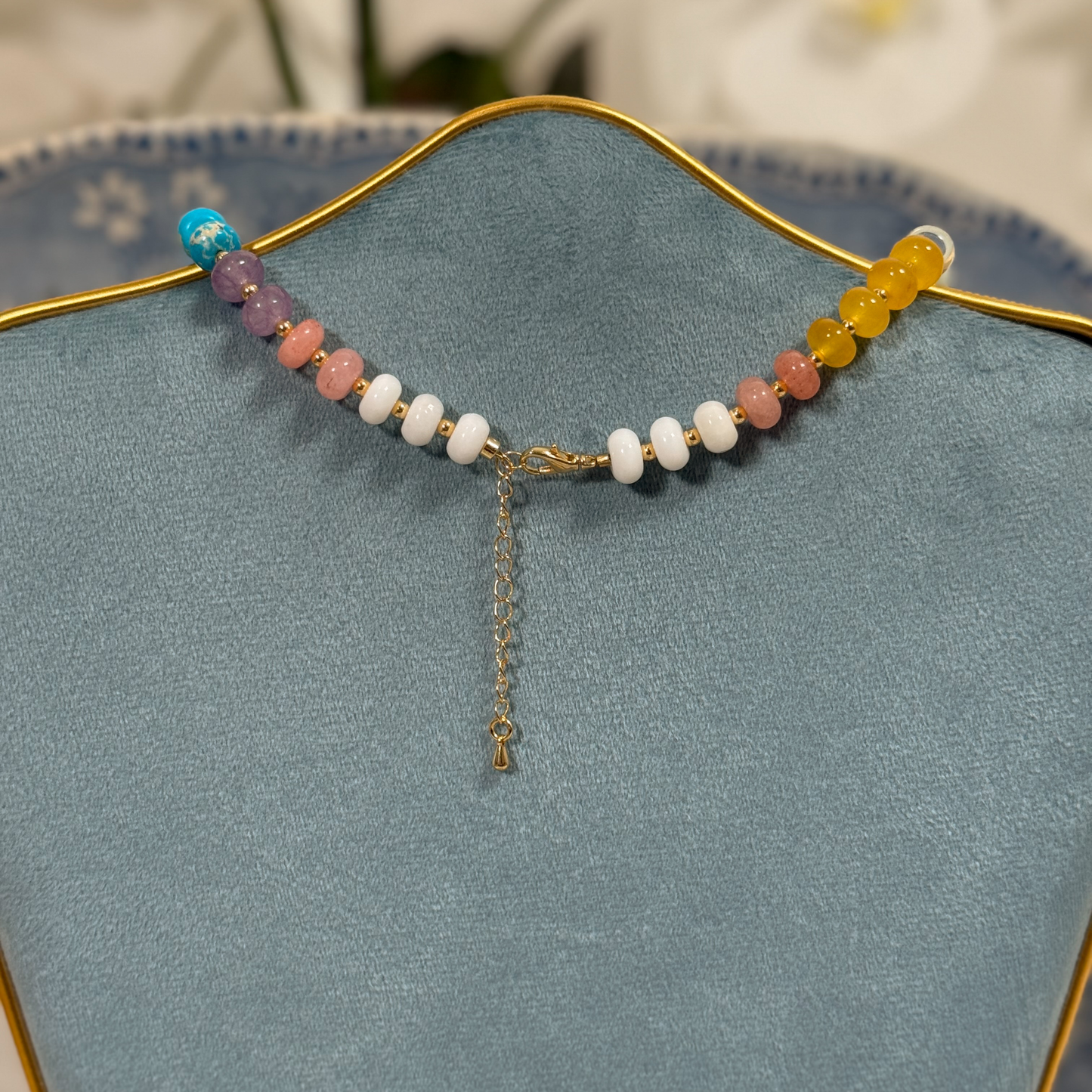 Intaglio Grove Gemstone Necklace | Portofino