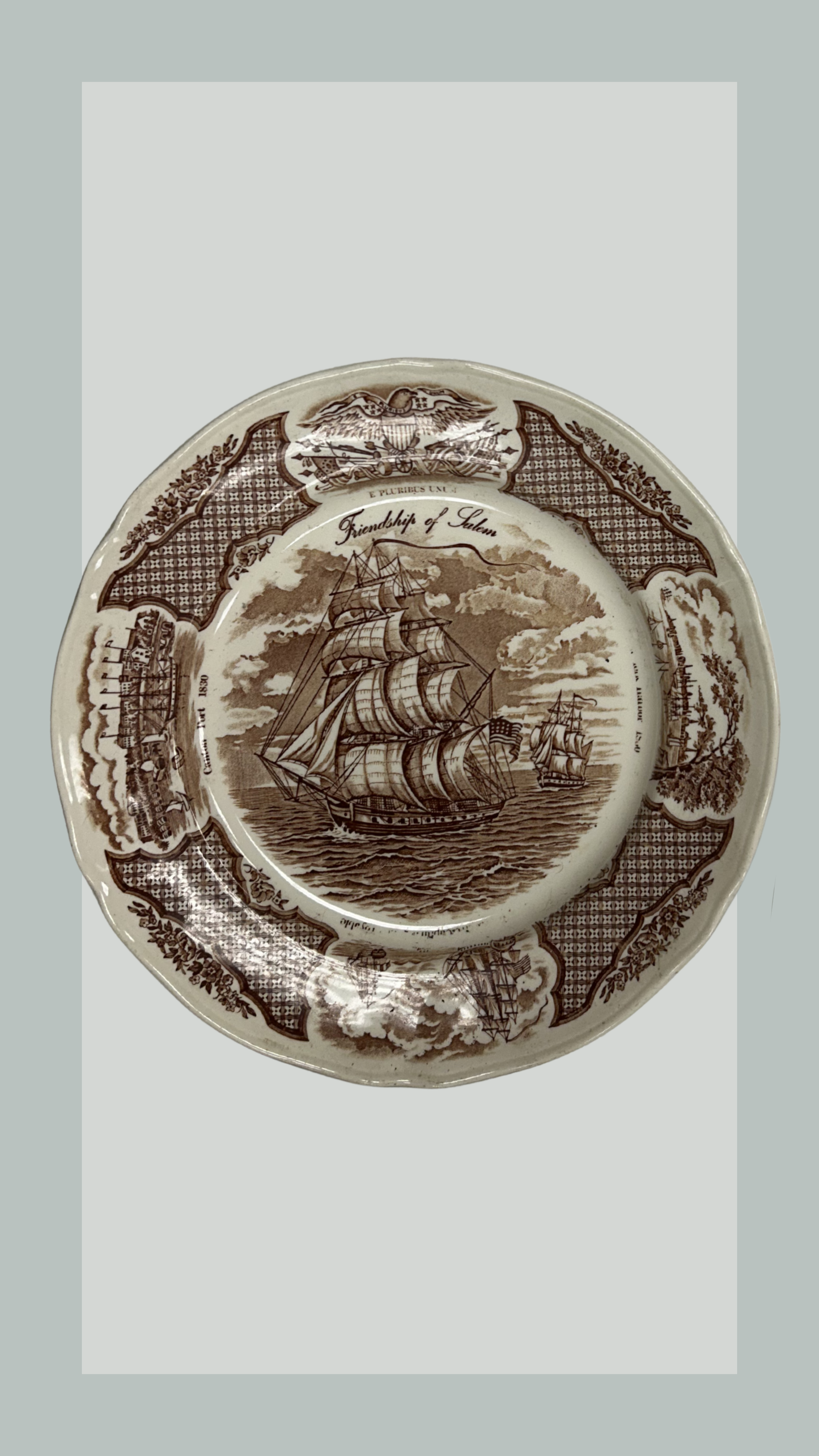 Alfred Meakin Fair Winds of Friendship Plate