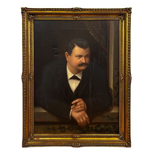 1901 Portrait of a Gentleman by W. Früh